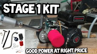 How To Install A Stage 1 Kit On A Predator 212cc [upl. by Ynaffat]