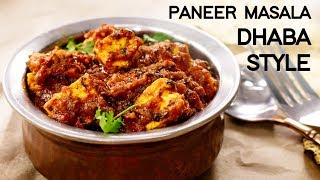 Paneer Masala Recipe  Dhaba Style Panner Dish  CookingShooking [upl. by Ellerol]