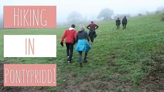 Hiking in Pontypridd  Lilla Student Vlogger [upl. by Bernj]