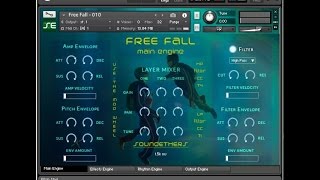 Free Fall  free Kontakt 5 instrument by Soundethers [upl. by Ycniuqed685]