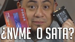 SSD  ¿Sata o NVME ¿Cuál te recomiendo yo [upl. by Seroka]