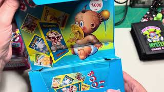 I Mitici Sgorbions Garbage Pail Kids Lunch Box Leftovers mystery chase pack rip [upl. by Slocum]