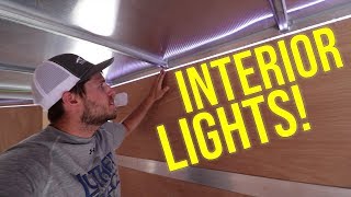 Decoy Trailer Project Pt2  INTERIOR LIGHTING [upl. by Dania]