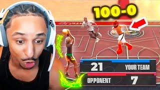 2560 TRYHARD TRASHTALKER GETS HIS FIRST LOSS HANDED TO HIM amp BREAKS HIS ZEN😂😡NBA 2K24 [upl. by Neelyam]