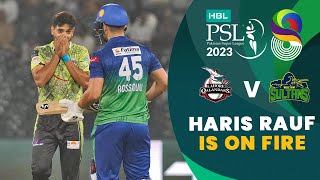 Haris Rauf Is On Fire  Lahore Qalandars vs Multan Sultans  Match 31  HBL PSL 8  MI2T [upl. by Carie]