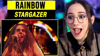 Rainbow  Stargazer  Singer Reacts amp Musician Analysis [upl. by Aldarcy]