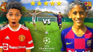 Who Is The Best Kid Footballer ft KID MESSI vs KID RONALDO amp SV2 [upl. by Lain]