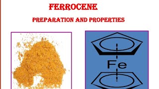 PREPARATION AND PROPERTIES OF FERROCENEferrocene [upl. by Anairo893]