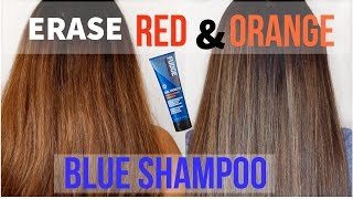 NO BRASSY TONES  BLUE SHAMPOO  SHOWER WITH ME [upl. by Naillil]