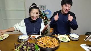 먹방MUKBANG 입맛땡기는 김치제육볶음블랙홀같은 제육볶음잘자요 Jeyuk bokkeum EATING SHOW [upl. by Gnuh]