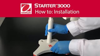 How to Installation  OHAUS Starter™ 300 Water Analysis Bench Meters [upl. by Yoc]