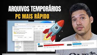 💻 Como Excluir Arquivos Temporários Resolva a Lentidão do PC 🚀 [upl. by Nodyroc]