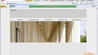 Transparent SeeThrough Flash Files in Dreamweaver CS3 [upl. by Natye180]