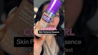 TRYING THE VIRAL covergirl SKIN PERFECTOR ESSENCE REVIEW  WEAR TEST [upl. by Akena916]