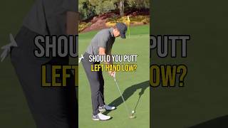 Left hand low putting EXPLAINED ⛳️ [upl. by Massiw785]