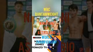 JUNTO NAKATANI VS VINCENT ASTROLABIO WBC BANTAMWEIGHT [upl. by Roberto]