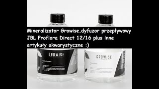 19Mineralizator GrowiseJBL Proflora Direct 1216Chihiros Magnet Cleaner MiniJBL Nobil Fluid [upl. by Ehtnax]