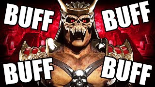 Mortal Kombat 11  Shao Kahn Buffs are LEGENDARY [upl. by Nuzzi]