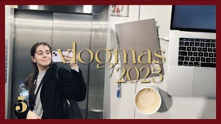 vlogmas 5 🎄  dia de mestrado [upl. by Nollahp]