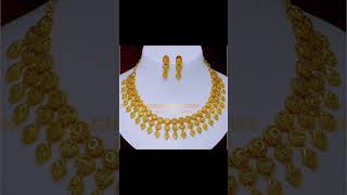 Gold necklace  neck piece  gold design necklace  yt shorts  tranding  viral [upl. by Suh]