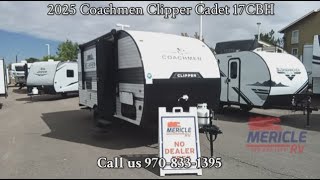 NEW 2025 Coachmen Clipper Cadet 17CBH with offgrid fridge [upl. by Boice]