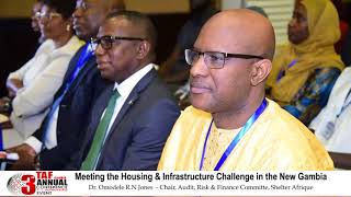 Meeting the Housing and Infrastructure Challenge in the New Gambia  Dr Omodele RN Jones [upl. by Wernda]