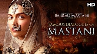 Famous Dialogues Of Mastani  Bajirao Mastani  Deepika Padukone [upl. by Goldina]