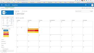 How to customize SharePoint calendar colors [upl. by Trev]