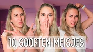 10 SOORTEN MEISJES OP SCHOOL 💁 [upl. by Aihsetan]