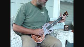 Slow Cat finger style Resonator Ukulele [upl. by Kenon714]