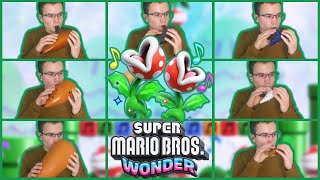 Piranha Plants on Parade Super Mario Bros Wonder  Ocarina Septet Cover [upl. by Adlev]