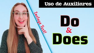 DO y DOES en Inglés AFIRMATIVAS NEGATIVAS y PREGUNTAS Presente Simple [upl. by Calli]