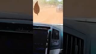 An unpaved road covered with dirt africatravelvlog roadtrip irregular burkinafaso westafrica [upl. by Chara945]