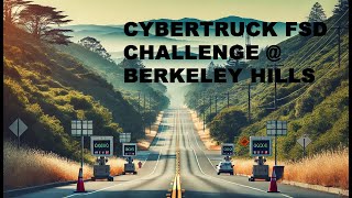 Fails of tesla cybertruck fsd on challenging Berkeley hills FSD struggled to stay functioning [upl. by Hendel]