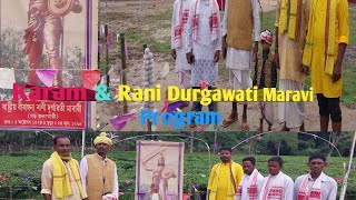 Rani Durgawati Janma Jayanti Gondwana Assam Adivasi Karam Program [upl. by Acinomed]