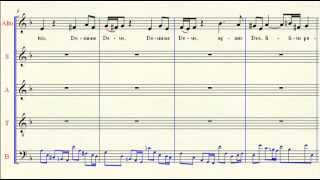 Accompaniment Gloria in D 8 Domine Deus Agnus Dei  Vivaldi [upl. by Joiner]