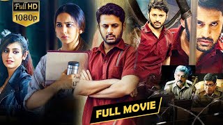 Nithiin Priya Prakash Varrier amp Rakul Preet Singh Telugu ActionThriller Full Movie  Movie Ticket [upl. by Ahcsap]