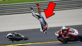 50 Motorcycle Racing Moments That Will Haunt You [upl. by Darcy181]