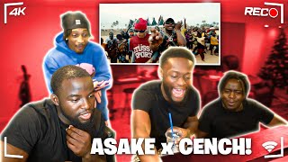 AMERICANS REACT TO ASAKE x CENTRAL CEE  WAVE [upl. by Nelluc]