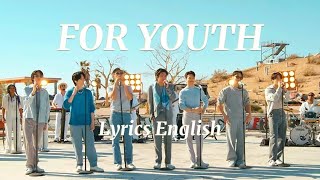 BTS For Youth Live  Lyrics English  20220613 [upl. by Airamahs96]