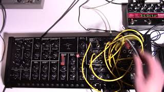 Korg MS 20  Full Action  Hard Patched [upl. by Chainey650]