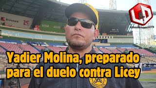 Yadier Molina quotBien contento de estar en el suelo Dominicano con mi hermano Pujolsquot [upl. by Ing]