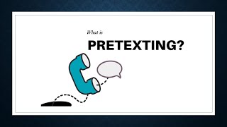 PRETEXTING  A NEW THREAT [upl. by Hardej]