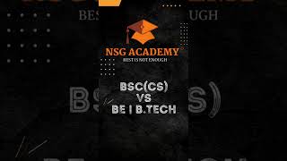 Introduction of comparison of courses part 2 BScCS vs BE  BTech education bsccs be betech [upl. by Noryak306]