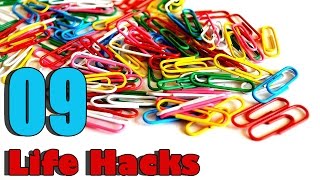 9 Best Life hacks with Paper Clip will change your life forever  TLT Lab [upl. by Solange]