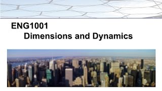 81  Dynamics  Dimensions and Dynamics [upl. by Zetnod]