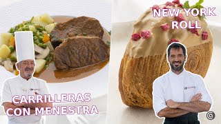 CARRILLERAS con menestra  NEW YORK ROLLS  Joseba y Karlos Arguiñano [upl. by Nibla492]