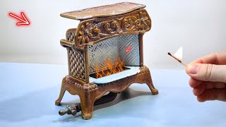 French Gas Heater Restoration  A Rare 1900s Piece [upl. by Ishmul]