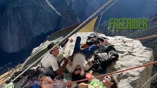 Climbing Freerider  Ground Up Attempt on El Cap  Yosemite Valley [upl. by Sonya]