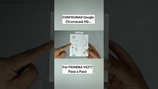 Cómo CONFIGURAR e INSTALAR Chromecast con Google TVHDPaso a Paso [upl. by Ateiluj359]